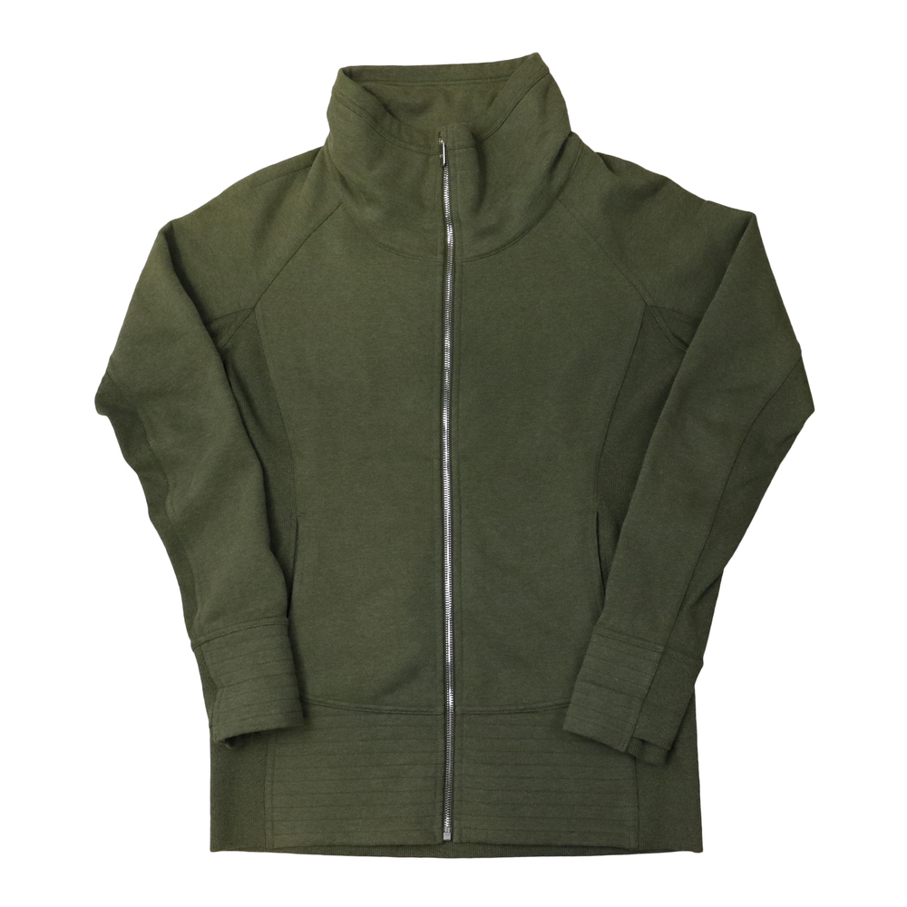Lululemon Green ZIP Up Crewneck Size 10